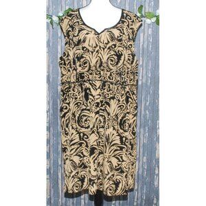 NWT Lane Bryant Sheath Dress Plus Size 26 Sleeveless Pockets Career Church NEW